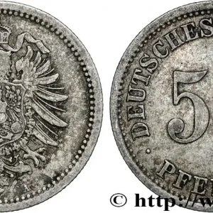 Jusqu’à Épuisement Des Stocks ALLEMAGNE 50 Pfennig 1877 Berlin fwo_865627 Monde