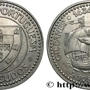 PORTUGAL 100 Escudos Découverte du Cap Bojador en 1434 par Gil Eanes, voilier 1987 Lisbonne fwo_690163 Monde Soldes