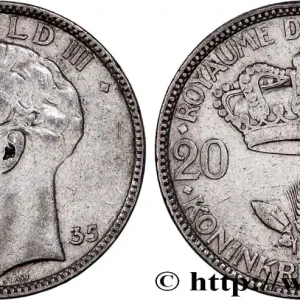 BELGIQUE 20 Francs Léopold III 1935 fwo_724562 Monde Quantité Limitée