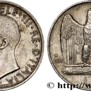 Expédition Rapide ITALIE 5 Lire Victor Emmanuel III 1930 Rome fwo_726845 Monde