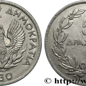 Acheter Direct GRÈCE 5 Drachmes Phénix 1930 fwo_747760 Monde