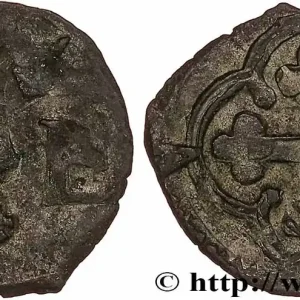 Paiement Sécurisé SAVOIE - DUCHÉ DE SAVOIE - CHARLES-EMMANUEL Ier Quart de sol (quarto di soldo) n.d. Aoste fwo_771677 Monde