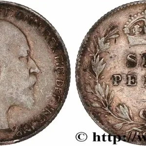Acheter En Ligne GRANDE-BRETAGNE - ÉDOUARD VII 6 Pence 1907 fwo_775036 Monde