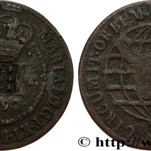 Prix Promo BRÉSIL - PRINCE JEAN REGENT 40 Réis contremarqué sur une 20 Réis de 1790 (1809) Lisbonne fwo_791902 Monde