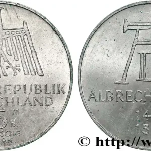 ALLEMAGNE 5 Mark / Albrecht Dürer 1971 Munich fwo_822901 Monde Premium