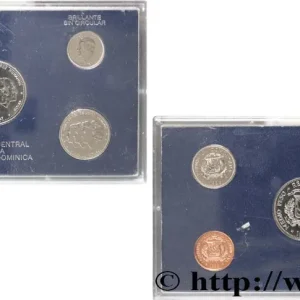 RÉPUBLIQUE DOMINICAINE Série 5 monnaies 1986 fwo_838318 Monde Must-Have