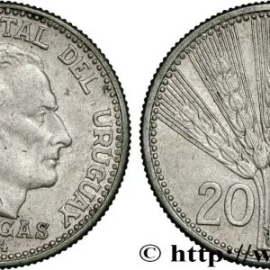 Bon Marché URUGUAY 20 Centesimos José Gervasio Artigas 1954 fwo_846341 Monde