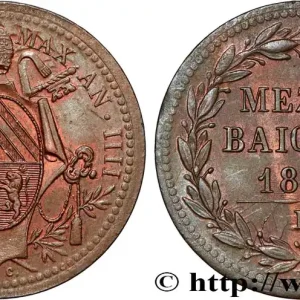 Affaire À Saisir ITALIE - ÉTATS DU PAPE - PIE IX (Jean-Marie Mastai Ferretti) 1/2 (Mezzo) Baiocco an IIII 1849 Rome fwo_856097 Monde