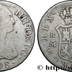 ESPAGNE - ROYAUME D'ESPAGNE - CHARLES IV 2 Reales 1808 Madrid fwo_856465 Monde Produit De Marque