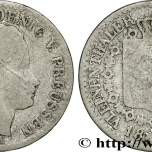 Commande En Gros ALLEMAGNE - PRUSSE 1/6 Thaler Frédéric-Guillaume III roi de Prusse 1823 Berlin fwo_858398 Monde