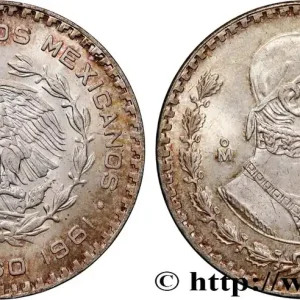 MEXIQUE 1 Peso Jose Morelos y Pavon 1961 Mexico fwo_859069 Monde Authentique