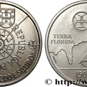 Expédition Rapide PORTUGAL 200 Escudos Terre de Floride 2000 fwo_860577 Monde
