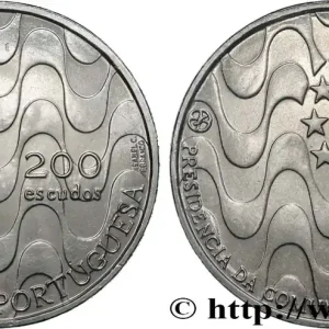 Expédié Aujourd’hui PORTUGAL 200 Escudos présidence de l’Union Européenne 1992 Lisbonne fwo_860584 Monde