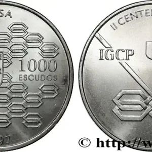 PORTUGAL 1000 Escudos 2e Centenaire du Credito Publico 1997 fwo_860667 Monde Authentique