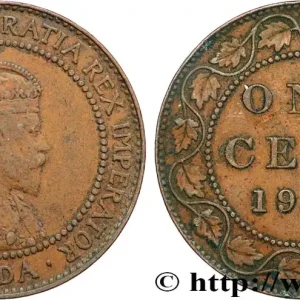 Quantité Limitée CANADA 1 Cent Edouard VII 1909 fwo_860849 Monde