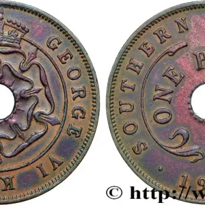 RHODÉSIE DU SUD 1 Penny Georges VI 1943 fwo_860851 Monde Expédié Aujourd’hui