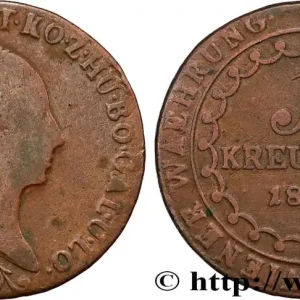 AUTRICHE 1 Kreuzer empereur François Ier 1812 Schmollnitz fwo_861134 Monde Livraison Gratuite