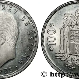 Prix Promo ESPAGNE 100 Pesetas Proof Juan Carlos Ier (1976) 1975 Madrid fwo_862129 Monde