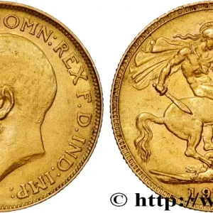 OR, PALLADIUM ET PLATINE INVESTISSEMENT 1 Souverain Georges V 1920 Perth fwo_865260 Monde Soldes