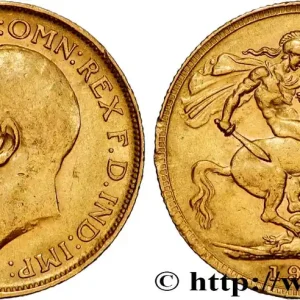 OR, PALLADIUM ET PLATINE INVESTISSEMENT 1 Souverain Georges V 1919 Perth fwo_865262 Monde Prix Cassé