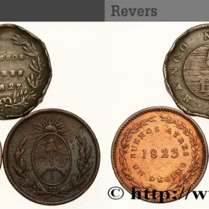 Nouvel Arrivage ARGENTINE Lot de 3 monnaies (1822-1827) fwo_867717 Monde