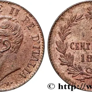 ITALIE 1 Centesimo Victor Emmanuel II 1867 Milan - M fwo_866703 Monde Prix Cassé