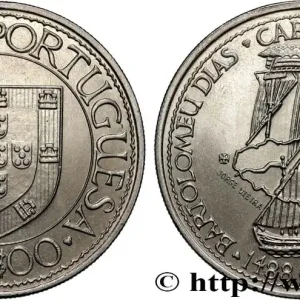 Exclusif PORTUGAL 100 Escudos Bartolemeu Dias, découverte du Cap de Bonne Espérance 1988 fwo_705355 Monde