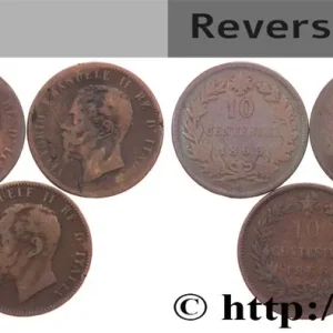 Offre Du Jour ITALIE Lot 5 x 10 Centesimi Victor Emmanuel II n.d. Atelier Divers fwo_821006 Monde