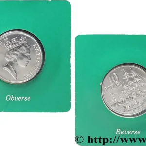 Jusqu’à Épuisement Des Stocks AUSTRALIE - ÉLISABETH II 10 Dollars First Fleet 1988 fwo_838294 Monde