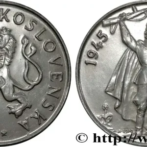 Expédition Rapide TCHÉCOSLOVAQUIE 50 Korun 30e anniversaire de la libération 1955 fwo_843079 Monde