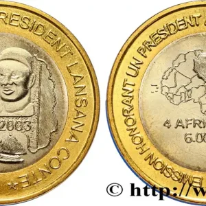 Offre Spéciale GUINÉE 6000 Francs Président Lansana Conté 2003 fwo_843555 Monde