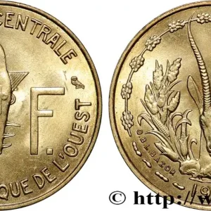 Édition Limitée ÉTATS DE L'AFRIQUE DE L'OUEST (BCEAO) 5 Francs BCEAO 1971 Paris fwo_852467 Monde