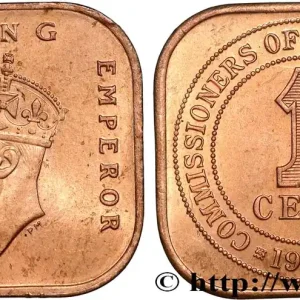 MALAISIE 1 Cent Georges VI 1943 fwo_852854 Monde Acheter Direct