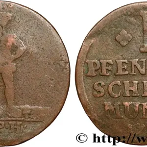 ALLEMAGNE - BRUNSWICK-LUNEBOURG-CALENBERG 1 Pfennig 1726 fwo_852947 Monde Solde