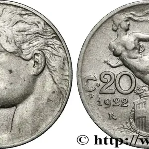 ITALIE 20 Centesimi 1922 Rome - R fwo_853361 Monde Commander Maintenant
