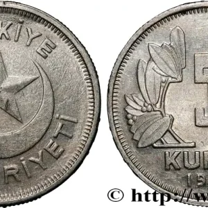 TURQUIE 5 Kurus 1935 fwo_853423 Monde Commande En Gros