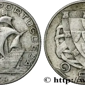 Solde PORTUGAL 2 1/2 Escudos 1944 fwo_853541 Monde