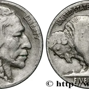 ÉTATS-UNIS D'AMÉRIQUE 5 Cents Tête d’indien ou Buffalo 1936 San Francisco fwo_854582 Monde Livraison Gratuite