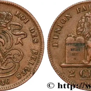 Premium BELGIQUE 2 Centimes Léopold Ier 1836 fwo_854740 Monde