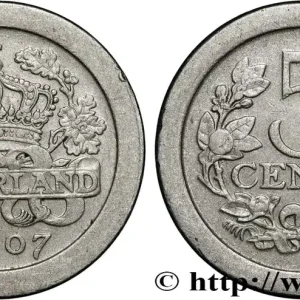 PAYS-BAS 5 Cents 1907 fwo_854828 Monde Commander Maintenant