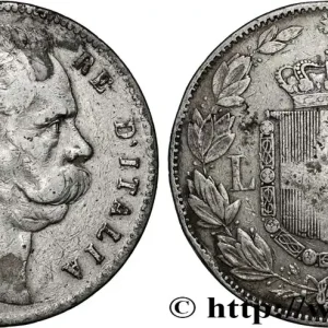 ITALIE - ROYAUME D'ITALIE - HUMBERT Ier 5 Lire 1879 Rome fwo_857006 Monde Commande En Gros