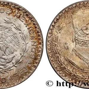 Affaire À Saisir MEXIQUE 1 Peso Jose Morelos y Pavon 1961 Mexico fwo_859070 Monde