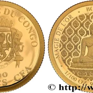 CONGO (RÉPUBLIQUE) 100 Francs CFA Proof Magie de l’or : Bouddha d’or 2020 fwo_860419 Monde Pas Cher