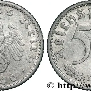 ALLEMAGNE 50 Reichspfennig 1940 Munich - D fwo_860793 Monde Petit Prix