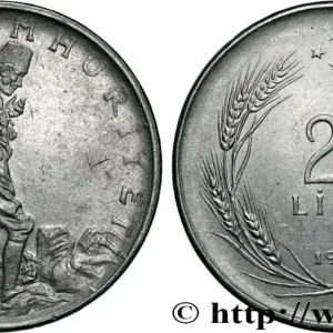 Commande En Gros TURQUIE 2 1/2 Lira Mustafa Kemal Atatürk 1978 fwo_869501 Monde