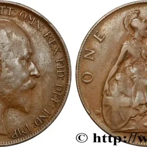Offre Exclusive ROYAUME-UNI 1 Penny Edouard VII 1907 fwo_869928 Monde