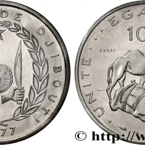 Prix Promo DJIBOUTI Essai de 100 Francs 1977 Paris fwo_869956 Monde