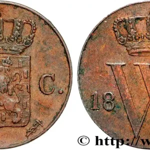 Retour Gratuit PAYS-BAS 1/2 Cent Guillaume III 1859 Utrecht fwo_868723 Monde