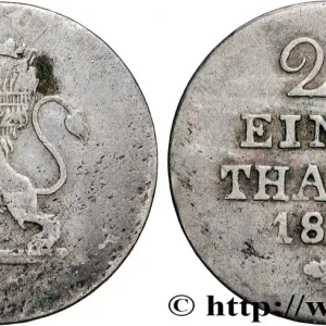 Top Qualité ALLEMAGNE - HESSE 1/24 Thaler Hesse Cassel 1814 fwo_868787 Monde