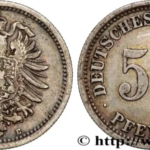 ALLEMAGNE 50 Pfennig 1876 Muldenhutten fwo_869020 Monde Livraison Gratuite